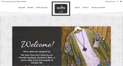 Desktop Screenshot of brataboutique.com